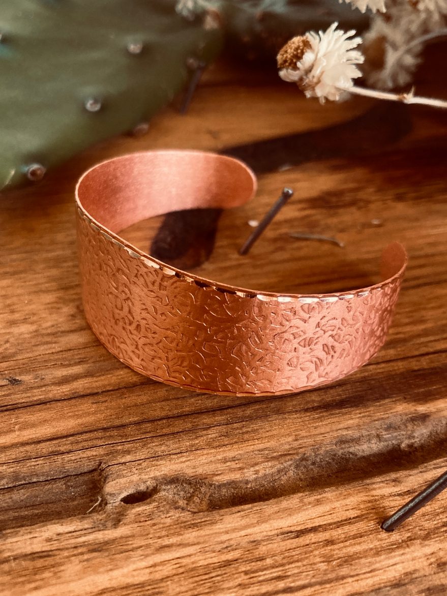 Hammered Copper Cuff