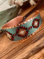 Copper Cuff Aztec Turquoise