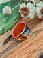 Copper Band Ring Wild Feathers