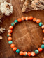 Multi Colour Jade Stone Stretch Bracelet