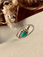 Navajo Turquoise Arrow Ring